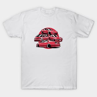 Red JDM classic collection T-Shirt